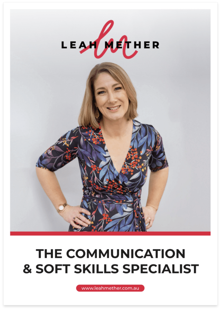 Work with Leah Mether Brochure